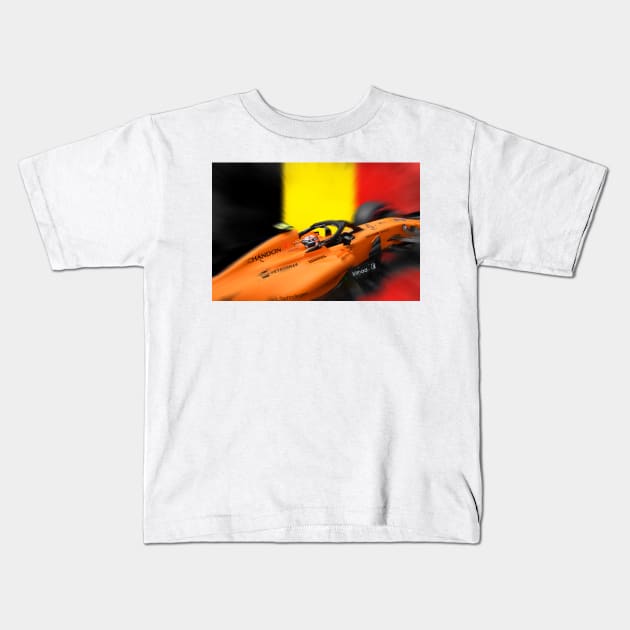 Vandoorne Kids T-Shirt by DeVerviers